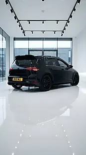 Used 2019 Volkswagen Golf R Black - Interior and Exterior details 12