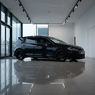 Used 2019 Volkswagen Golf R Black - Interior and Exterior details 14