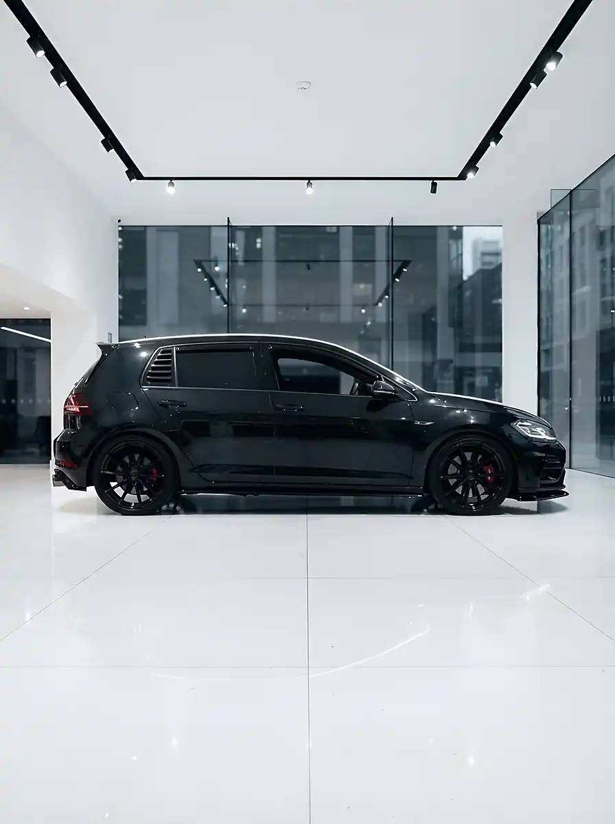 Used 2019 Volkswagen Golf R Black - Interior and Exterior details 15