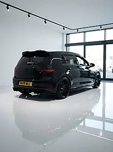 Used 2019 Volkswagen Golf R Black - Interior and Exterior details 5