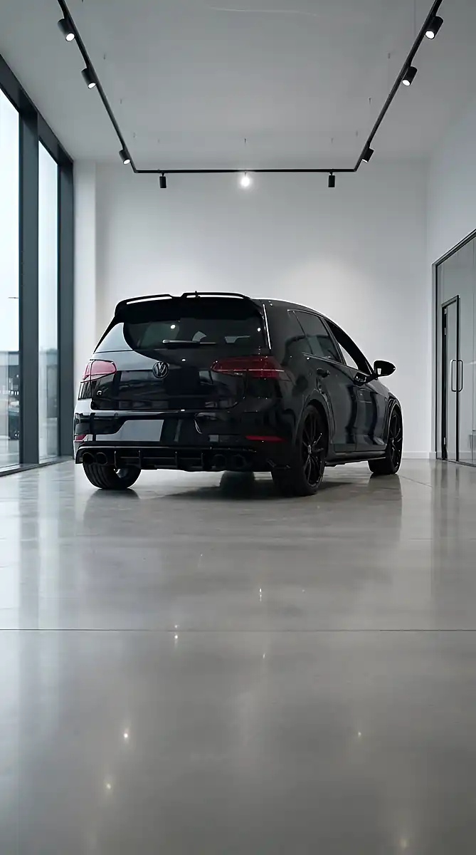 Used 2019 Volkswagen Golf R Black - Interior and Exterior details 6