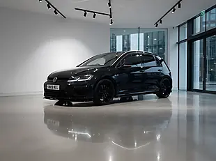 Used 2019 Volkswagen Golf R Black - Interior and Exterior details 7