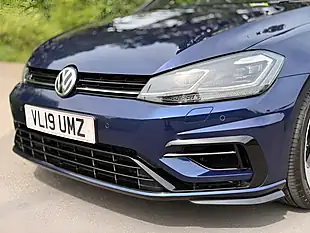 Used 2019 Volkswagen Golf R Blue - Interior and Exterior details 12