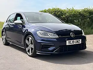 Used 2019 Volkswagen Golf R Blue - Interior and Exterior details 2