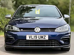 Used 2019 Volkswagen Golf R Blue - Interior and Exterior details 3