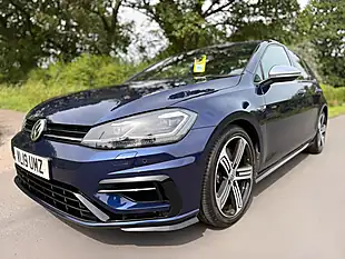 Used 2019 Volkswagen Golf R Blue - Interior and Exterior details 5