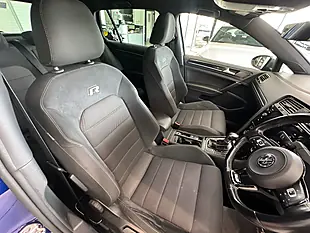 Used 2019 Volkswagen Golf R Blue - Interior and Exterior details 6