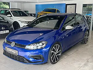 Used 2019 Volkswagen Golf R Blue - Interior and Exterior details 9