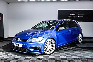 Used 2019 Volkswagen Golf R Blue - Interior and Exterior details 2
