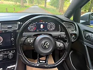 Used 2019 Volkswagen Golf R Blue - Interior and Exterior details 14