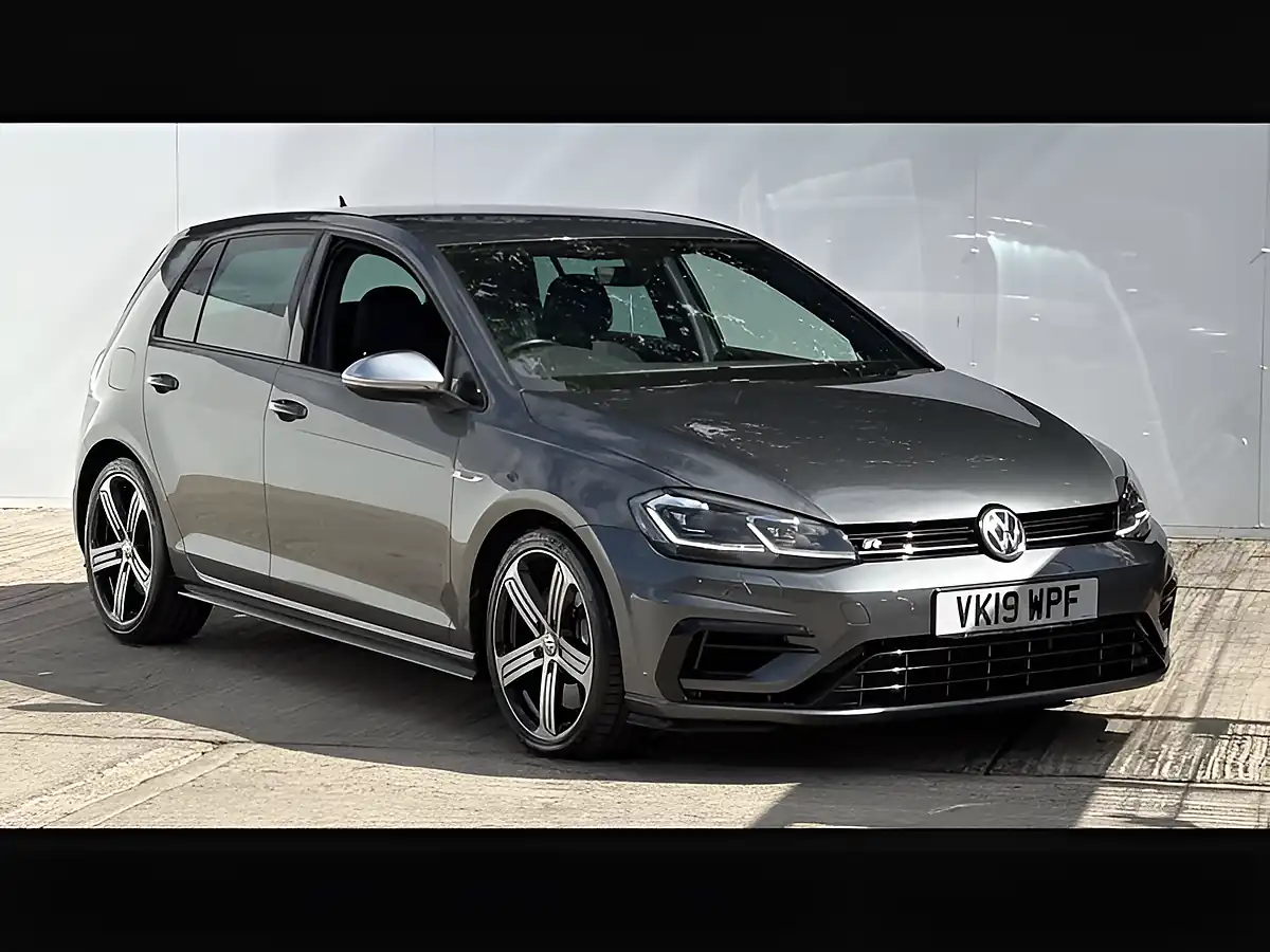Used 2019 Volkswagen Golf R Indium Grey - Front View