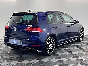 Used 2019 Volkswagen Golf R-Line Blue - Interior and Exterior details 3