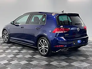 Used 2019 Volkswagen Golf R-Line Blue - Interior and Exterior details 7