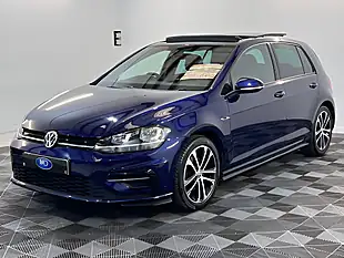 Used 2019 Volkswagen Golf R-Line Blue - Interior and Exterior details 9