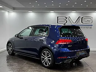 Used 2019 Volkswagen Golf R-Line Blue - Interior and Exterior details 8