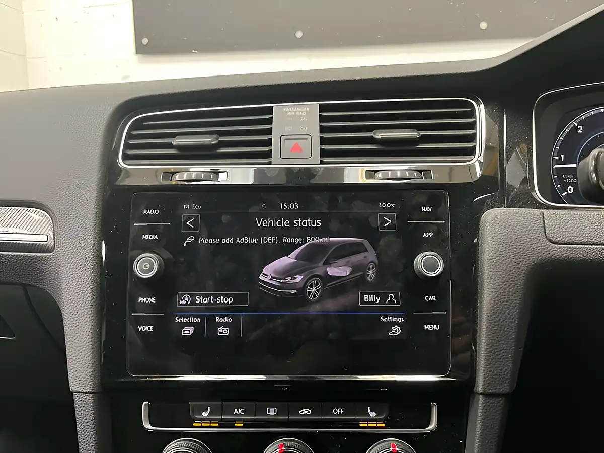 Used 2019 Volkswagen Golf R-Line Blue - Interior and Exterior details 11