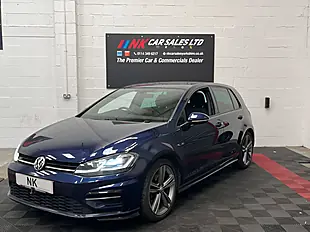 Used 2019 Volkswagen Golf R-Line Blue - Interior and Exterior details 3