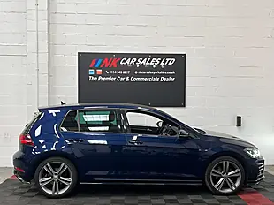 Used 2019 Volkswagen Golf R-Line Blue - Interior and Exterior details 4