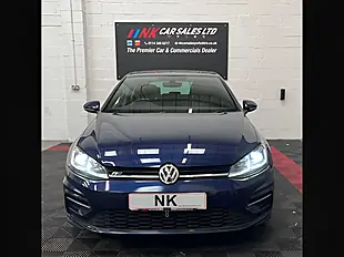 Used 2019 Volkswagen Golf R-Line Blue - Interior and Exterior details 5