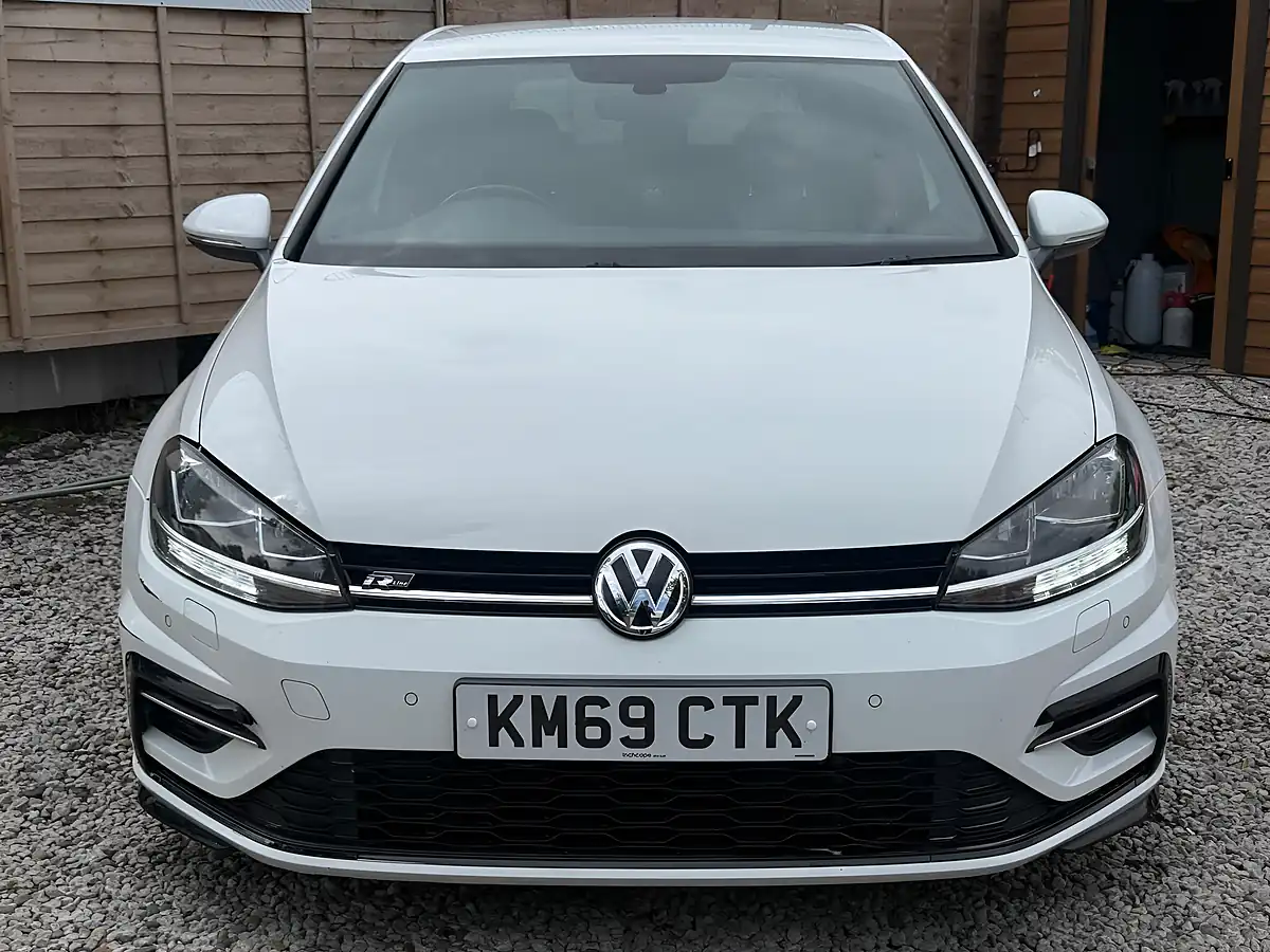 Used 2019 Volkswagen Golf R-Line White - Interior and Exterior details 2