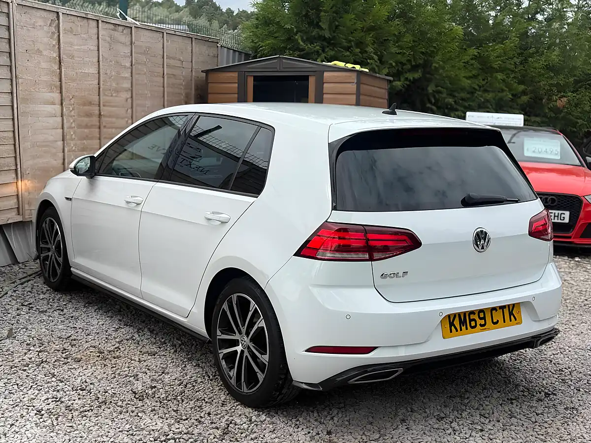 Used 2019 Volkswagen Golf R-Line White - Interior and Exterior details 3