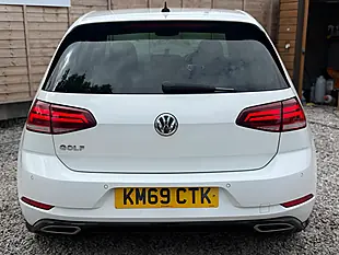 Used 2019 Volkswagen Golf R-Line White - Interior and Exterior details 6