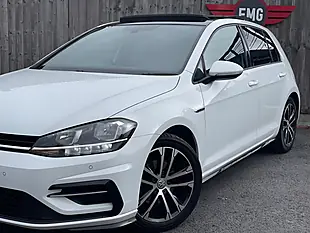 Used 2019 Volkswagen Golf R-Line White - Interior and Exterior details 12