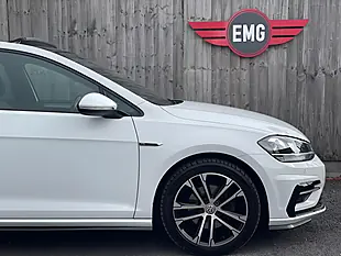 Used 2019 Volkswagen Golf R-Line White - Interior and Exterior details 17