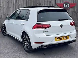 Used 2019 Volkswagen Golf R-Line White - Interior and Exterior details 2