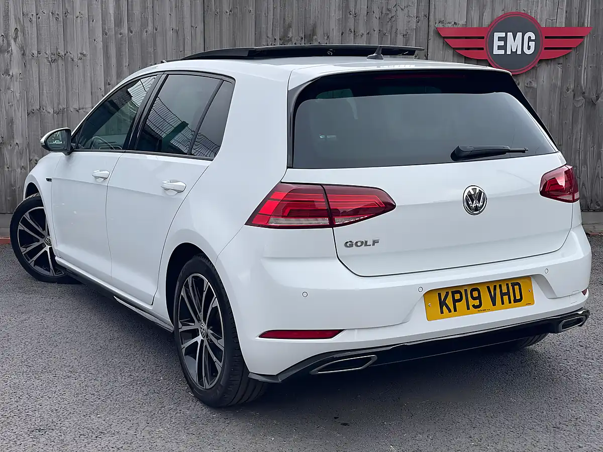 Used 2019 Volkswagen Golf R-Line White - Interior and Exterior details 2