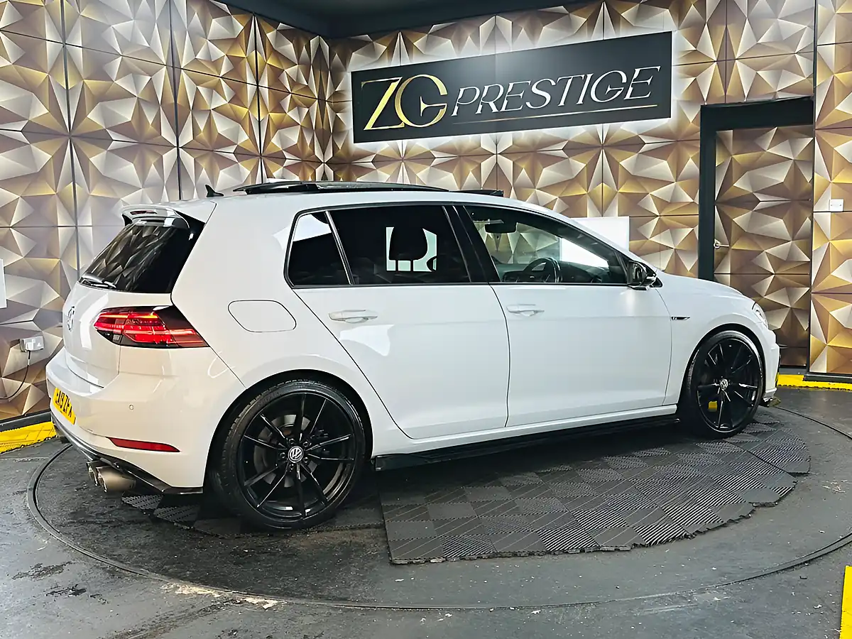 Used 2019 Volkswagen Golf R Silver-White - Interior and Exterior details 13