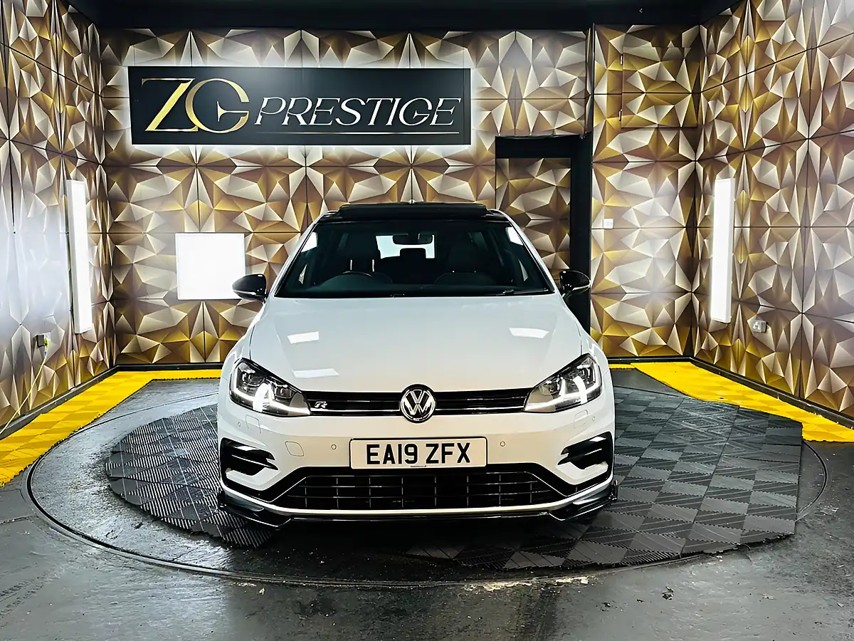 Used 2019 Volkswagen Golf R Silver-White - Interior and Exterior details 3