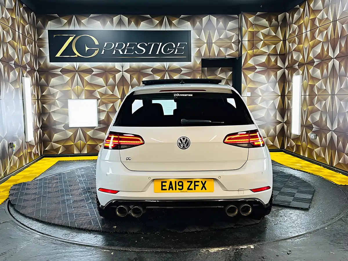 Used 2019 Volkswagen Golf R Silver-White - Interior and Exterior details 5