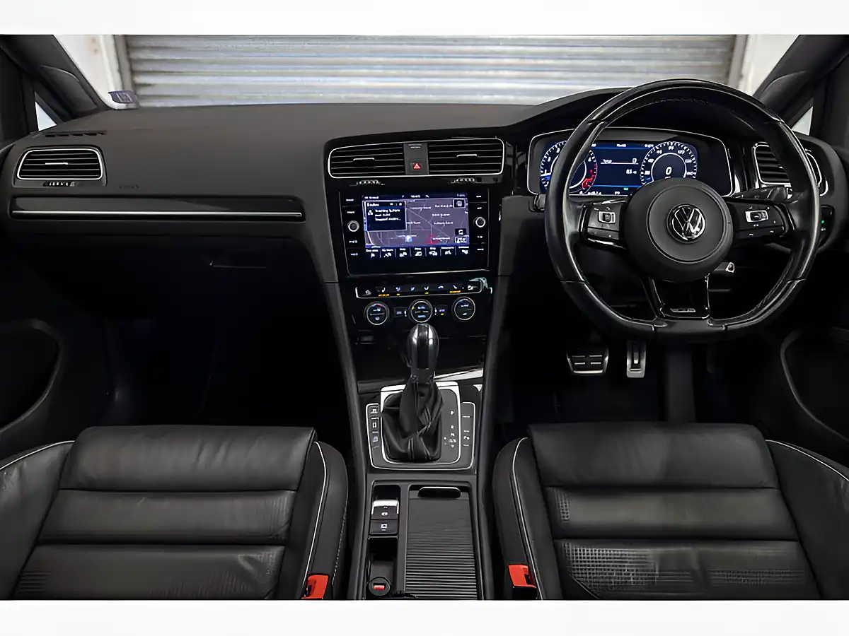 Used 2019 Volkswagen Golf R White - Interior and Exterior details 2