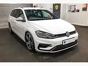 Used 2019 Volkswagen Golf R White - Interior and Exterior details 5