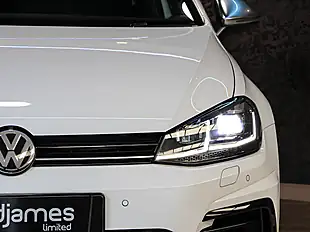 Used 2019 Volkswagen Golf R White - Interior and Exterior details 10