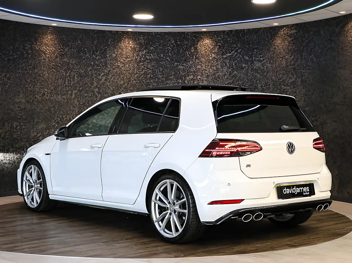 Used 2019 Volkswagen Golf R White - Interior and Exterior details 6