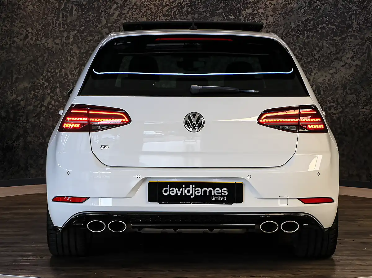 Used 2019 Volkswagen Golf R White - Interior and Exterior details 7