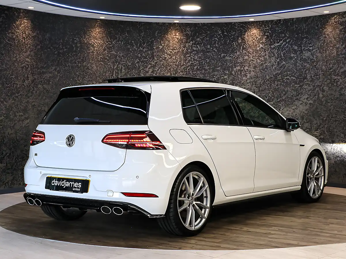 Used 2019 Volkswagen Golf R White - Interior and Exterior details 8