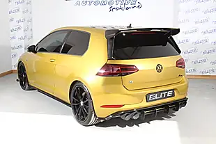 Used 2019 Volkswagen Golf R Yellow - Interior and Exterior details 10