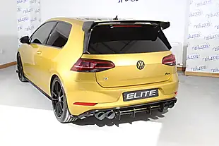 Used 2019 Volkswagen Golf R Yellow - Interior and Exterior details 11