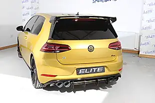 Used 2019 Volkswagen Golf R Yellow - Interior and Exterior details 12