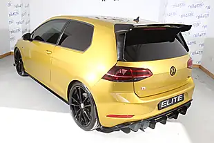 Used 2019 Volkswagen Golf R Yellow - Interior and Exterior details 16