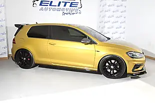Used 2019 Volkswagen Golf R Yellow - Interior and Exterior details 2