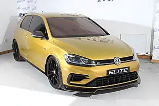 Used 2019 Volkswagen Golf R Yellow - Interior and Exterior details 5