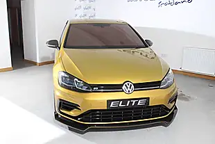 Used 2019 Volkswagen Golf R Yellow - Interior and Exterior details 7
