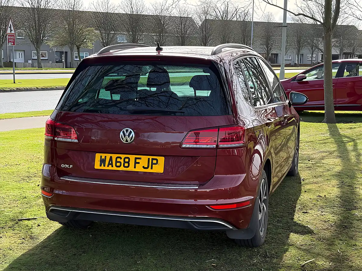 Used 2019 Volkswagen Golf Sv Match Red - Interior and Exterior details 6