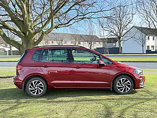 Used 2019 Volkswagen Golf Sv Match Red - Interior and Exterior details 7
