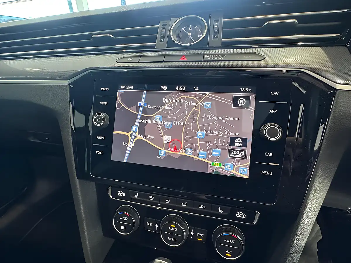 Used 2019 Volkswagen Passat R-Line Blue - Interior and Exterior details 14