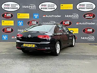 Used 2019 Volkswagen Passat S Black - Interior and Exterior details 6